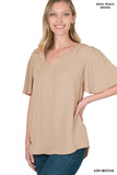 WOVEN WATERFALL TOP