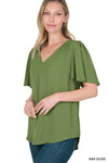 WOVEN WATERFALL TOP