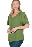 WOVEN WATERFALL TOP