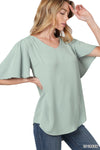 WOVEN WATERFALL TOP