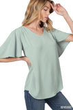 WOVEN WATERFALL TOP