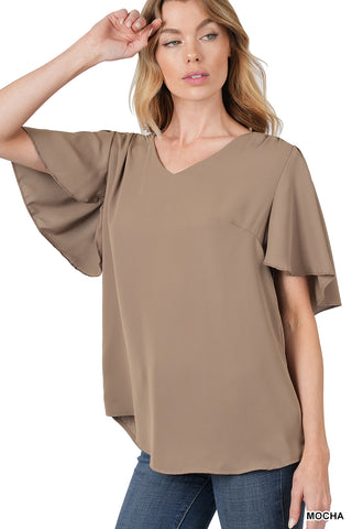 WOVEN WATERFALL TOP