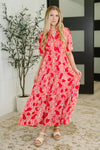 Strolling By Floral Maxi Dress