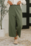 Thyme Culottes in Dusty Pine