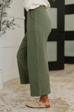 Thyme Culottes in Dusty Pine
