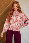 Understandably So Floral Blouse