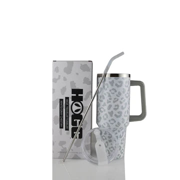 40OZ POWDER COATED TRAVELER TUMBLER