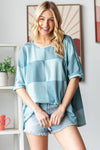 Fall Transitional Checkered Oversized Top