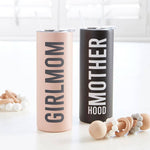 Matte Skinny Tumbler with Straw - Motherhood