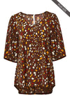 CURVY FLUTTER TOP