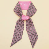 PLAID PRINT HEAD SCARVES