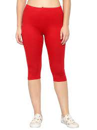 Yelete Women's Capri Seamless Leggings