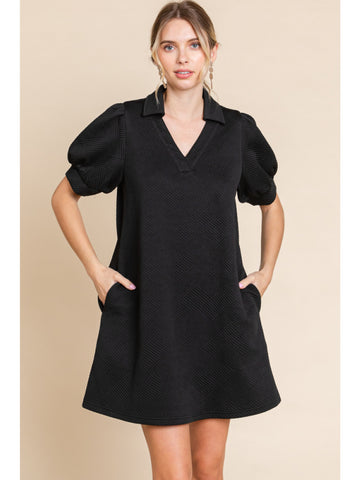 Textured dress