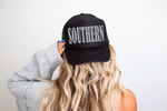 Southern DTF Printed Black Trucker Hat