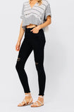 JUDY BLUE JET BLACK SKINNY