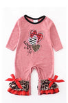 VALENTINE'S RUFFLE ROMPER
