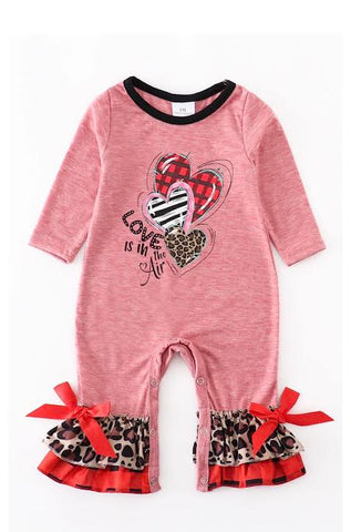 VALENTINE'S RUFFLE ROMPER