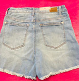 HI-WAIST BRAIDED WAISTBAND SHORTS