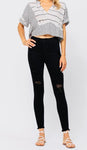 JUDY BLUE JET BLACK SKINNY
