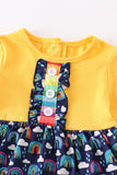 RAINBOW PRINTING ROMPER