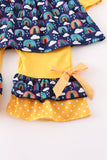 RAINBOW PRINTING ROMPER
