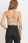 FLORAL LACE BRALETTE