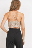 FLORAL LACE BRALETTE