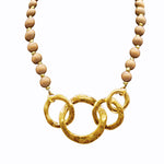 WOOD BEAD NECKLACE