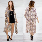 FLORAL LEOPARD PRINT DUSTER