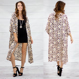 FLORAL LEOPARD PRINT DUSTER