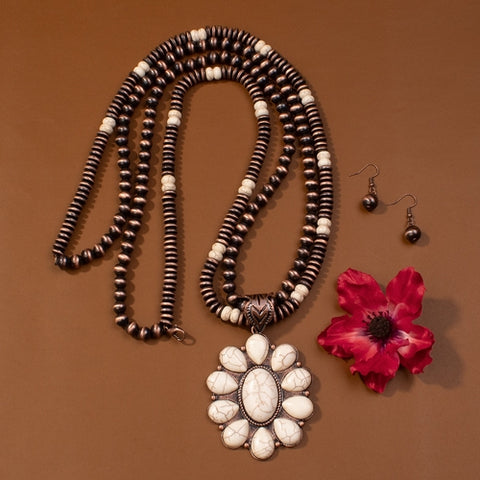 SQUASH BLOSSOM NECKLACE