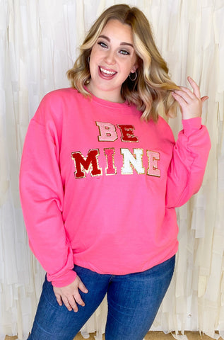 Be Mine Ideal Chenille Sweatshirt