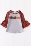 PUMPKIN RUFFLE TOP