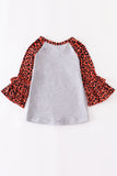 PUMPKIN RUFFLE TOP