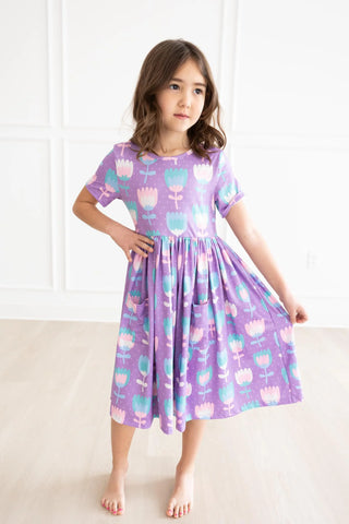 TOO COOL TULIPS TWIRL DRESS