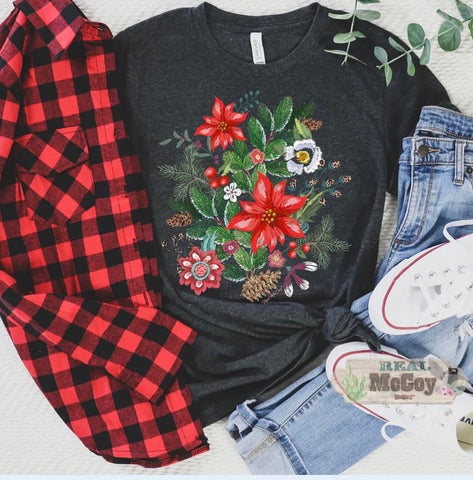 WINTER WONDERLAND FLORAL TEE