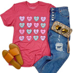 OLIVER&OTIS MULTI HEART TEE