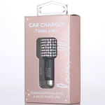 DIAMOND DUAL USB CAR CHARGER