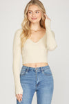SWEETHEART SWEATER TOP