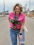 Callie Ann Stelter Black Floral Cross