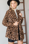 LEOPARD COZY JACKET