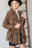LEOPARD COZY JACKET