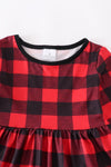 CHECKER REINDEER DRESS