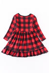 CHECKER REINDEER DRESS