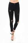 JUDY BLUE JET BLACK SKINNY