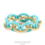 METAL LINK CHAIN BRACELET
