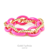 METAL LINK CHAIN BRACELET
