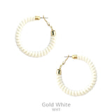 Coil Hoop Earring