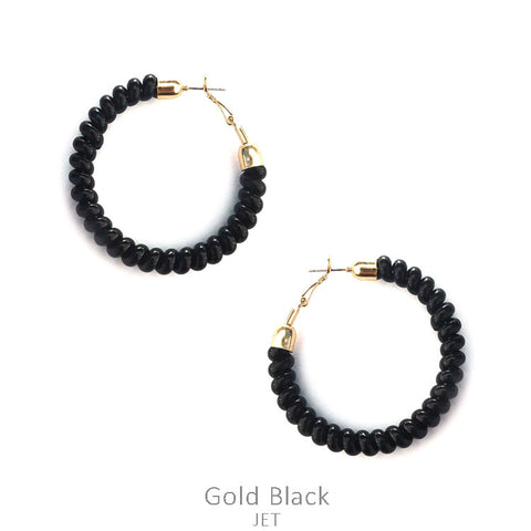 Coil Hoop Earring