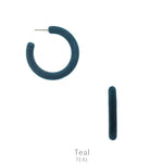 Velvet Open Hoop Earring